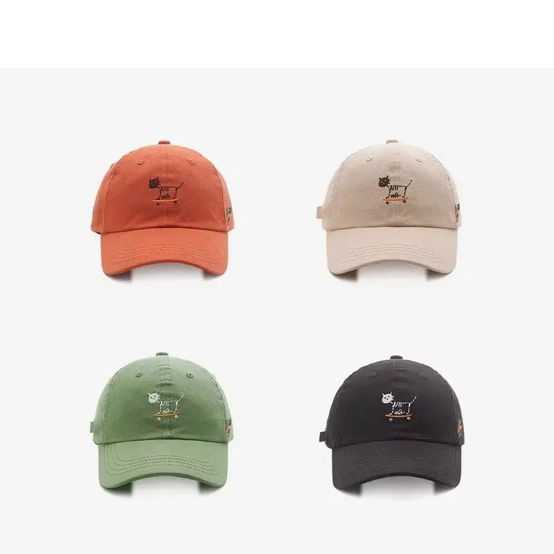 2026 Human Made Duck Embroidery Cap Adjustable Unisex Cotton Casual Summer Hat