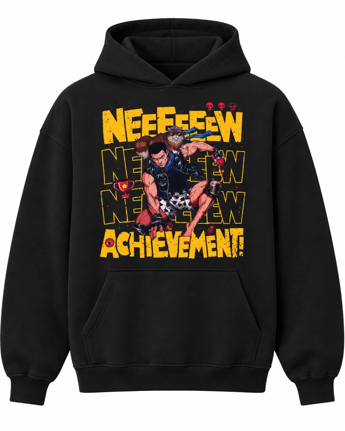 Donut And Carl New Achievement Dungeon Crawler Fan Book Tee Men Pullover Women Sweatshirt Boys Top Children Cotton Kids Hoodie
