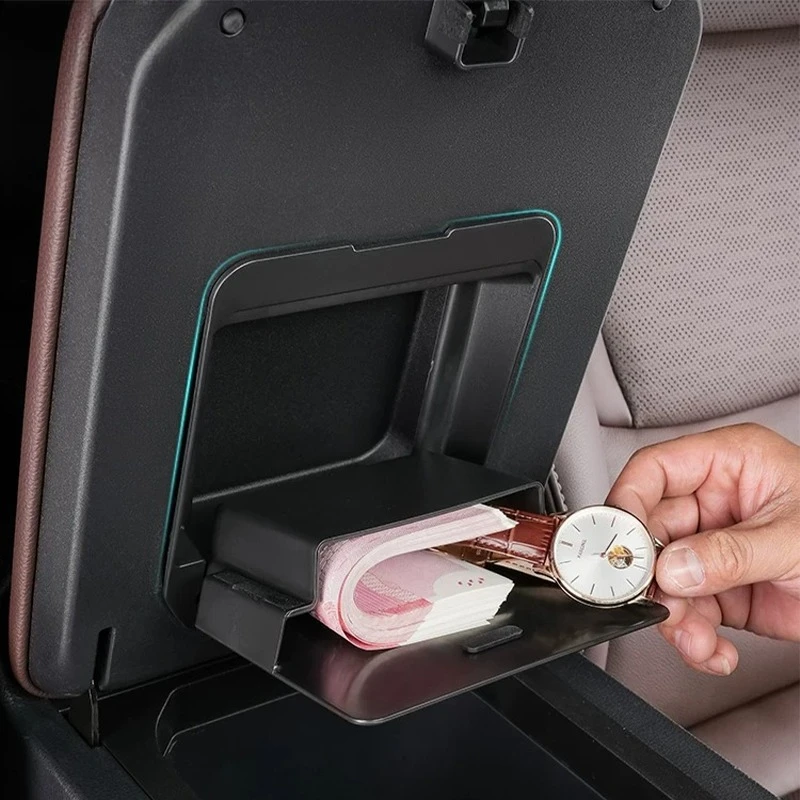 For 2024 2026 Toyota Land Cruiser Prado LC250 Center Console Armrest Storage Box Organizer Interior Accessories