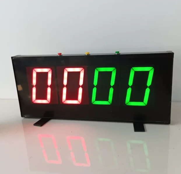 Compact Electronic Scoreboard 200x103mm - Billiard Scorer with Easy-to-Read Display for Sports
