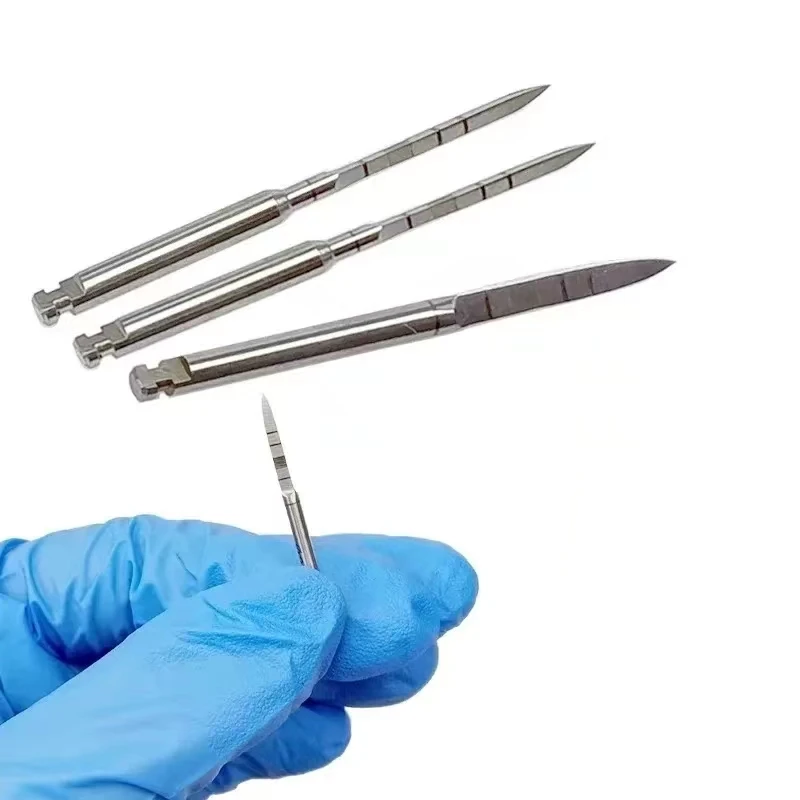 3Pcs/set Dental Surgical Guide Drill  1.2mm ,1.5mm ,2.0mm Implant Long Lance Pilot Drills Burs Dentist Instruments