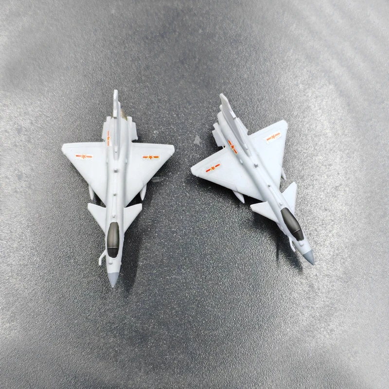 2PCS 1/350 400 Scale China J-10C Firebird Multi-Role Fighter Model Simulation J10C Aircraft Static Decoration Souvenir DIY Parts