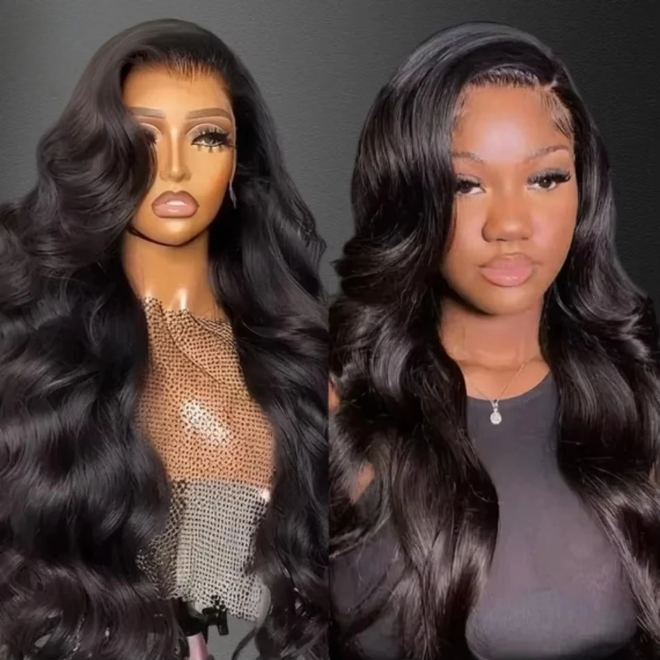 200 كثافة الجسم موجة 13x4 الدانتيل الجبهة الباروكات شعر الإنسان قبل قطعها 13x6 HD الدانتيل الباروكات الأمامية للنساء مع شعر سيء حولها ﻿