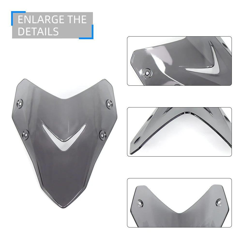 For Honda CB1000 Hornet CB 1000 HORNET SP 2025-27 Windshield Deflector Spoiler Motorcycle Sport Touring Fairing Cover WindScreen