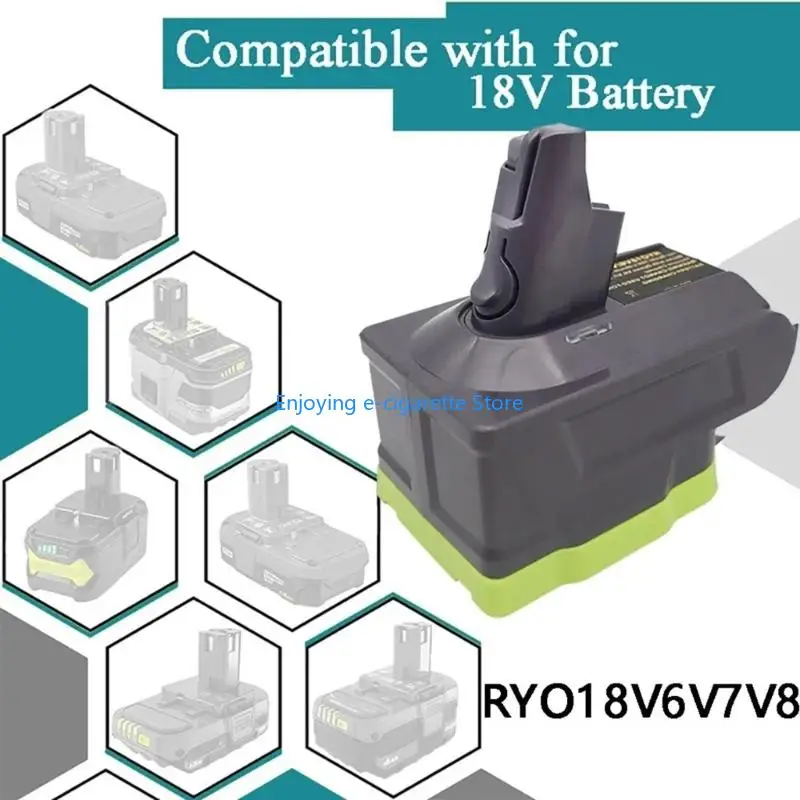 Handstaubsauger-Batterieadapter für 18-V-Batterie, Konvertierung in V 6/7/8, Reiniger-Adapter für die regelmäßige Reinigung zu – Detail 7