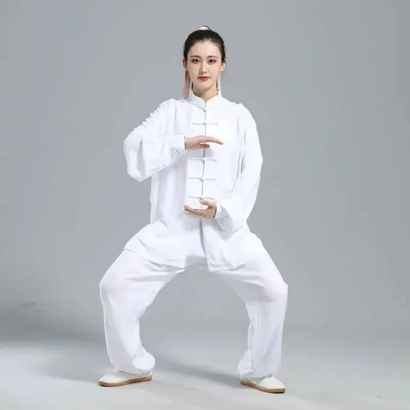 Chinese Tai Chi Uniform Wushu Kung Fu Clothing Kids Adults Martial Arts Wing Chun Suit Taichi Performance Tang Suit Taiji