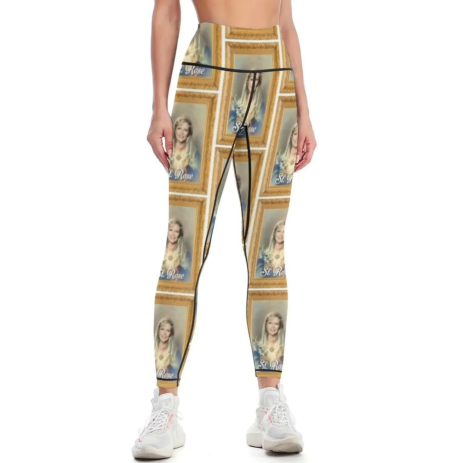 

St. Rose - Golden Girls Leggings exercise clothing for push up legging flared sports for gym Womens Leggings