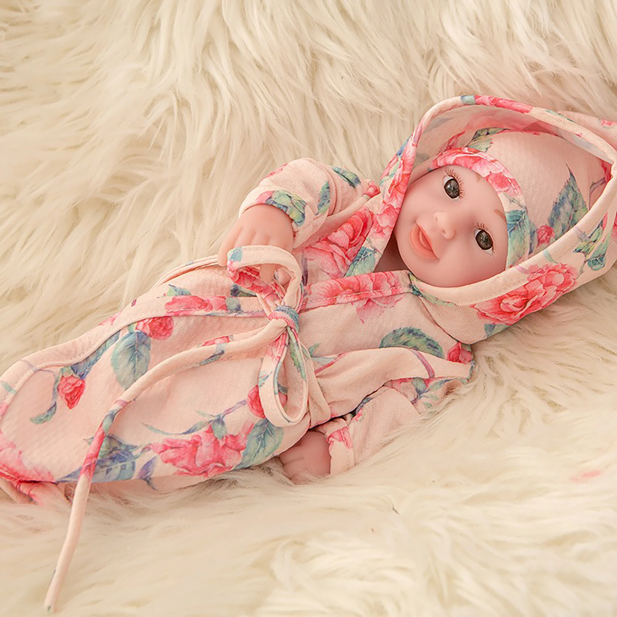 12 بوصة الانتهاء نابض بالحياة دمية إعادة الميلاد DQ10 ثلاثية الأبعاد رسمت الجلد عالية الجودة لينة الفينيل سيليكون دمية قابل للغسل واللباس