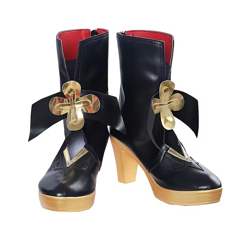 Game Honkai Star Rail March 7th Cosplay Shoes Unisex Men PU Boots for Halloween Carnival Party Christmas