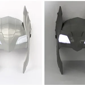 Thor LED LED Luminous Hero Cosplay Fantasie, Tonhelm, Waffe, Hammer, Terremor, Umhang, Kleidungssets, Spielzeugmodell 10 Hauptverkäufe Thor Helm - №1