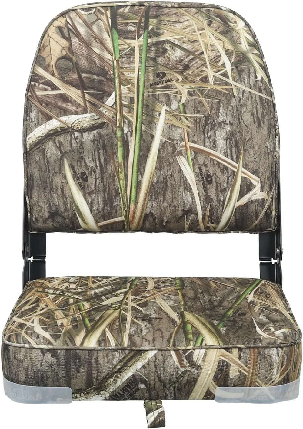 Folding Boat Seats Padded Camo Fishing Boat Chair with Backrest Marine Bass Jon Boat Seat view 2