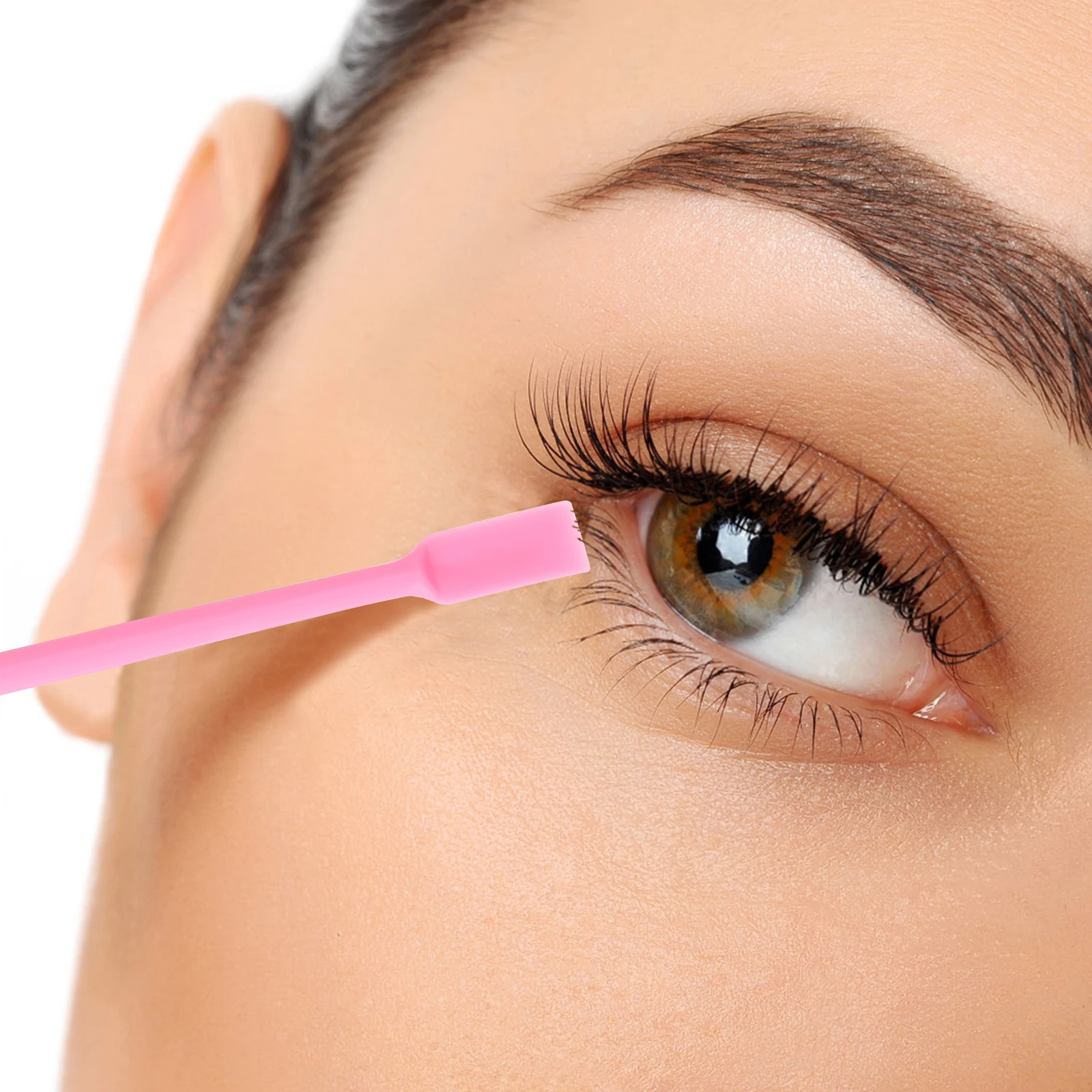 

100pcs Lift Tools Supplies Extension Lifting Perming Kit Plastic Lightweight Smooth Eyelash Lift Grip