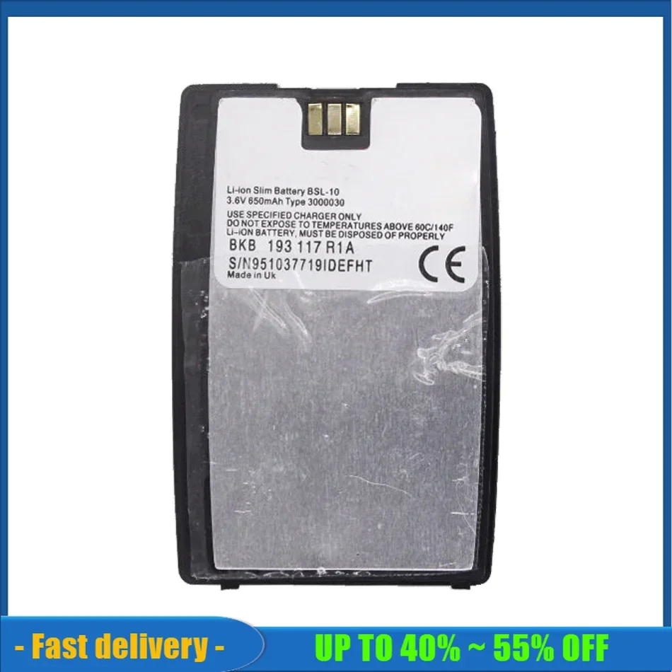 BSL10 BSL-10 650mAh High Quality Replacement Battery For Sony Ericsson T28 T28S T28SC T29 T39 T520 T320 R520 R320 BUS-11