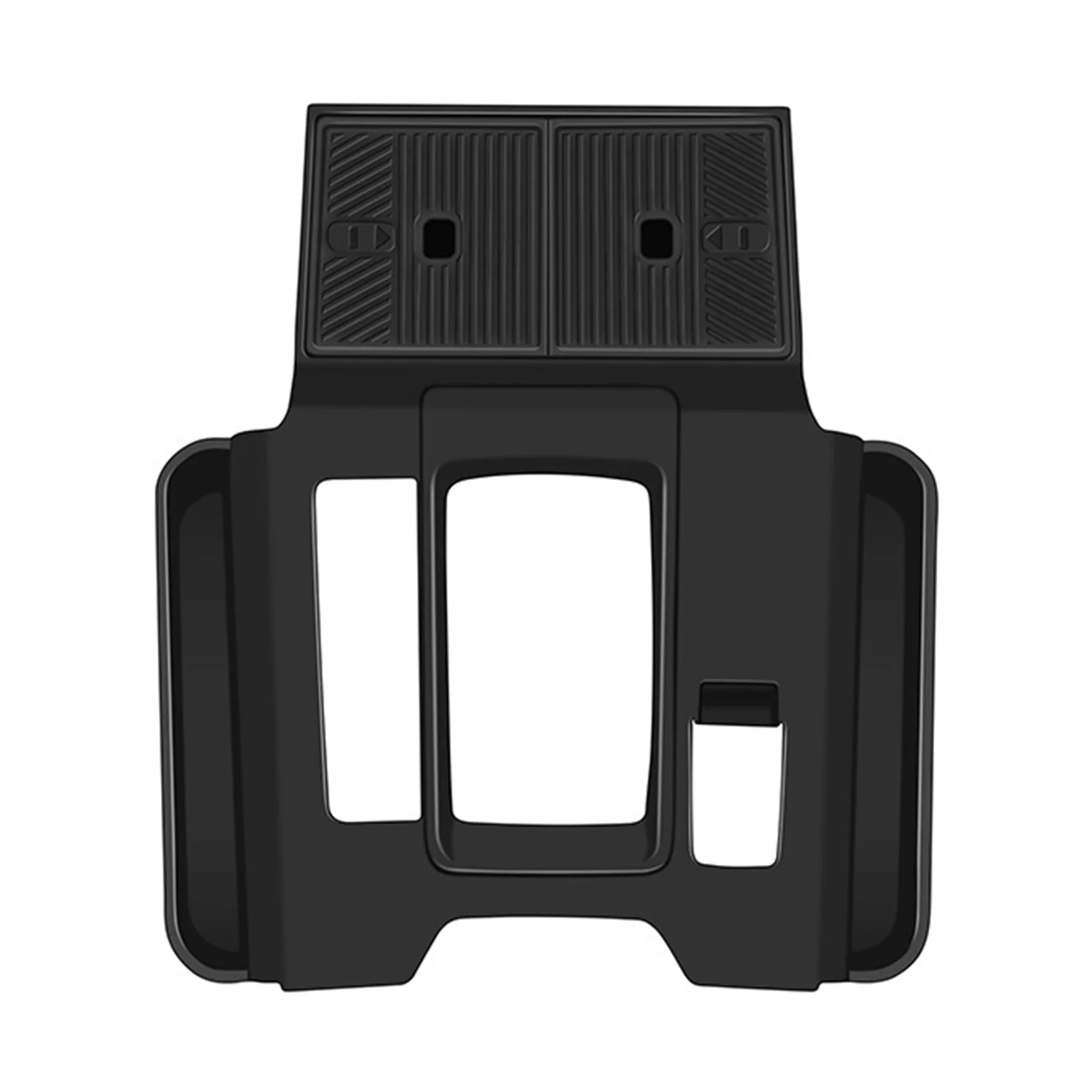 LHD! For Mazda CX-5 2026 Silicone Gear Shift Panel Cover with Cup Holder & Storage Box Console Organizer