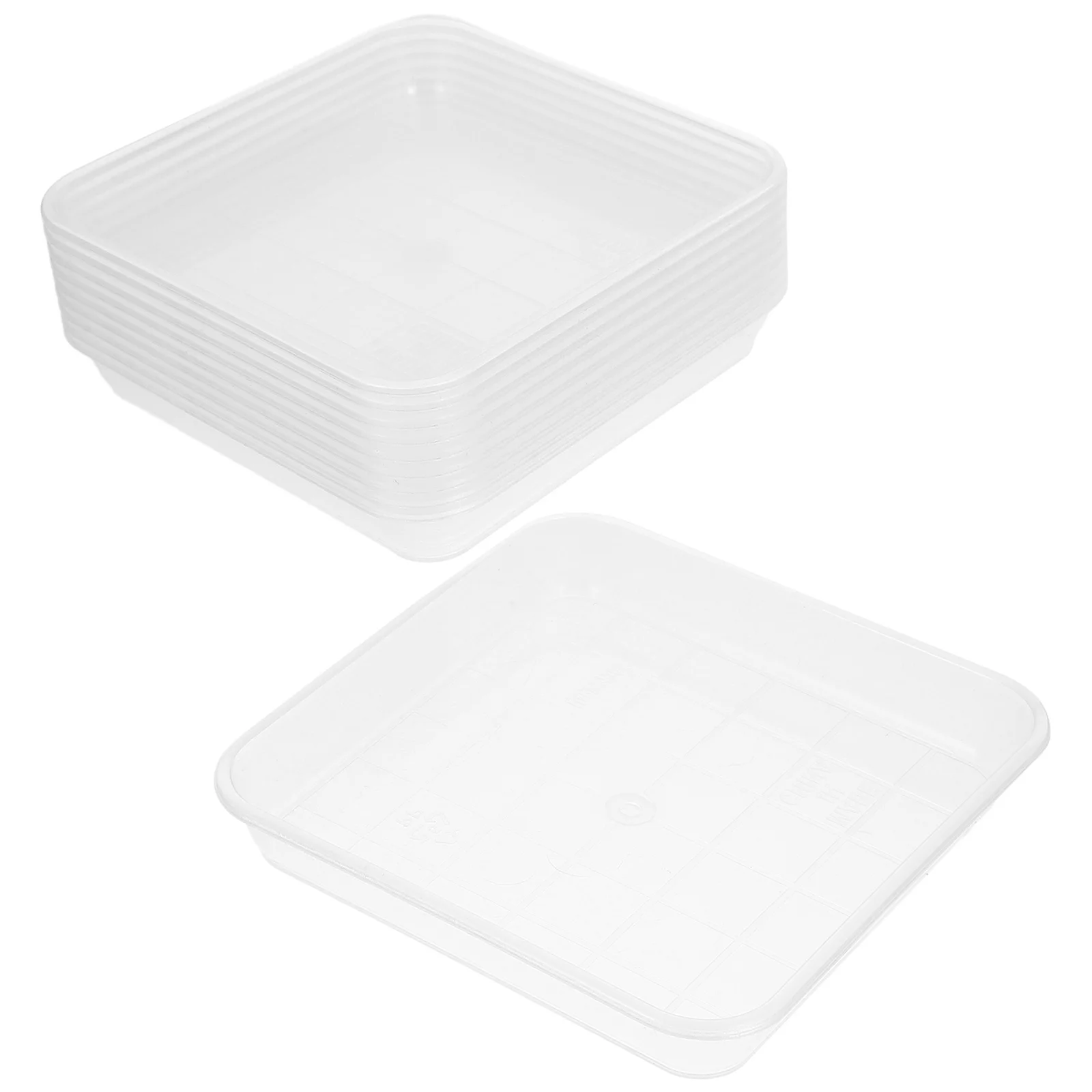 

20pcs Flower Pot Trays 15Cm Plastic Plant Saucers For Indoor Outdoor Drainage Drip Tray Potted Plants Water Protection