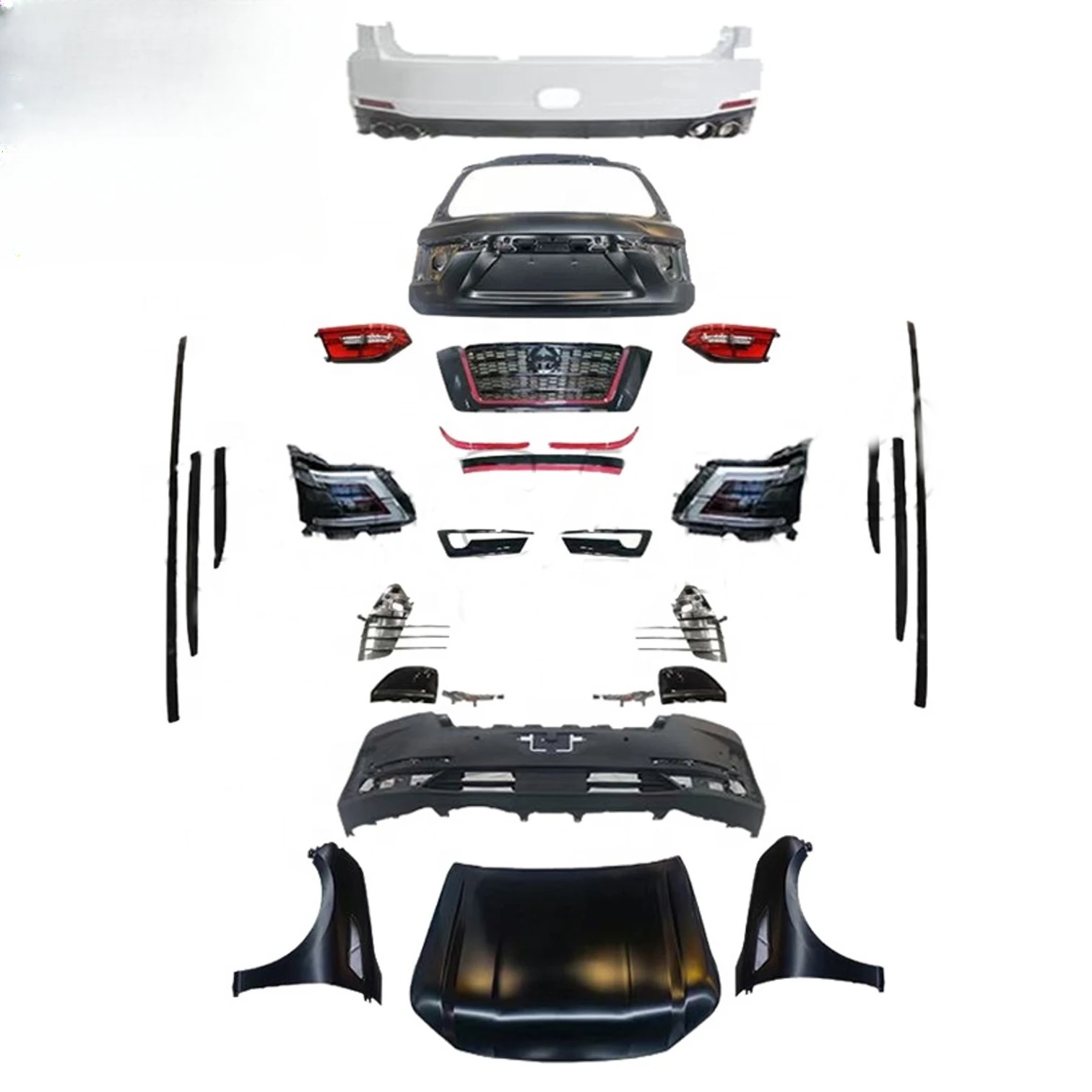 

RSS Model Face lift full set KIT for NISSAN PATROL Auto Modification Exterior Accessories 2020 New Model