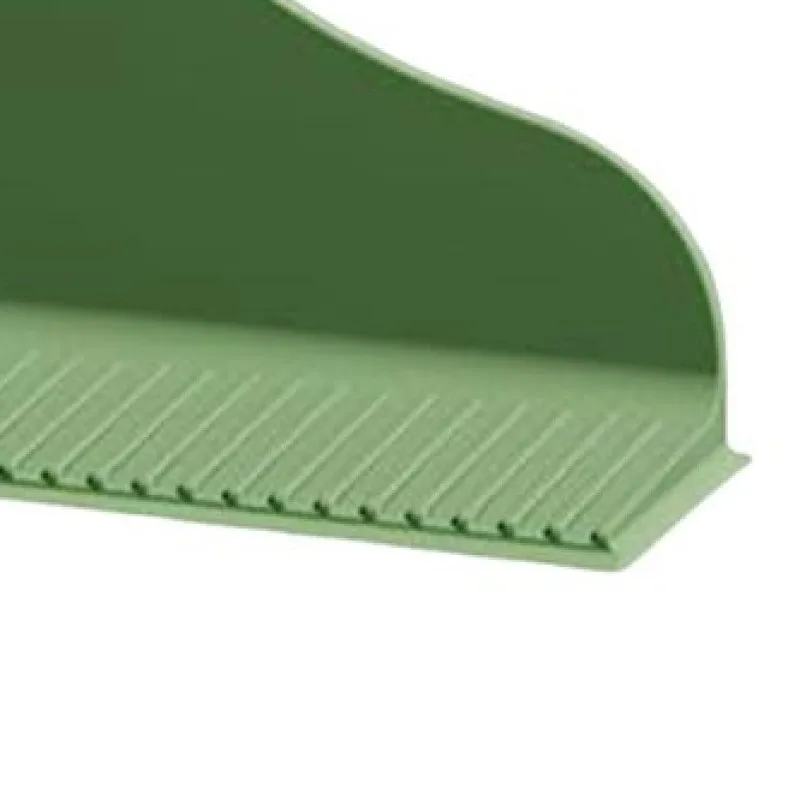 2Pcs Silicone Bath Tub Water Blocker Secure Seal Shower Corner Guards One-Piece Design Bathtub Water Baffle for Home Use