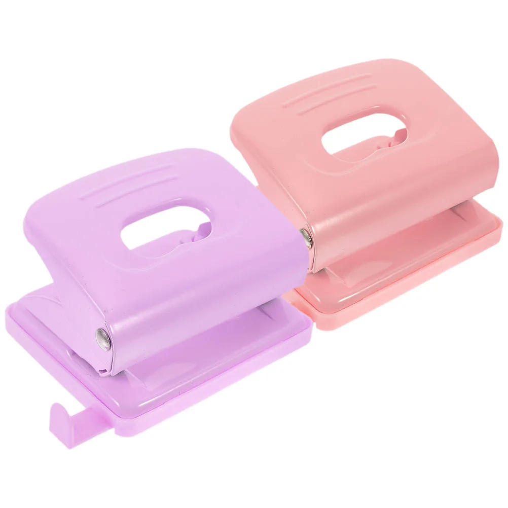 2 قطعة ثقب الناخس المعادن البلاستيكية المتينة سهلة الاستخدام تحديد المواقع الدقيقة المنزل مكتب المدرسة السفر ورق الحرف DIY المشاريع