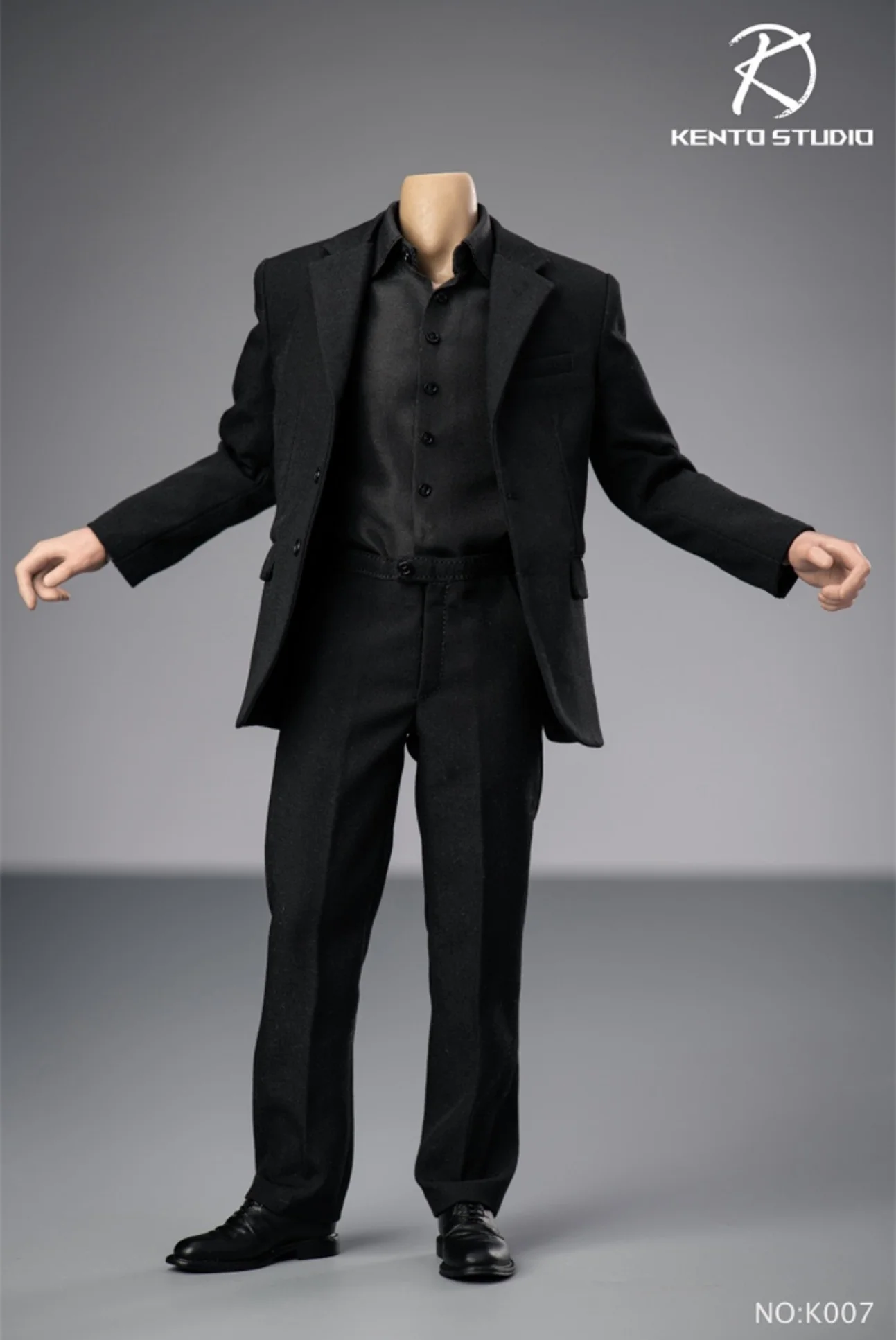 

Kento Studio k007 1/6 Bully Tobey Maguire Black Suit Clothing Model Fit 12'' Action Figure