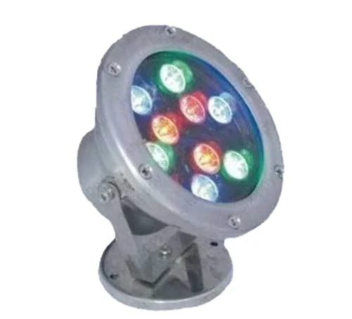 

9W LED Fountain Light Stainless Steel IP68 RGB Change color with remote control Underwater Light LED pool light 12V landscape