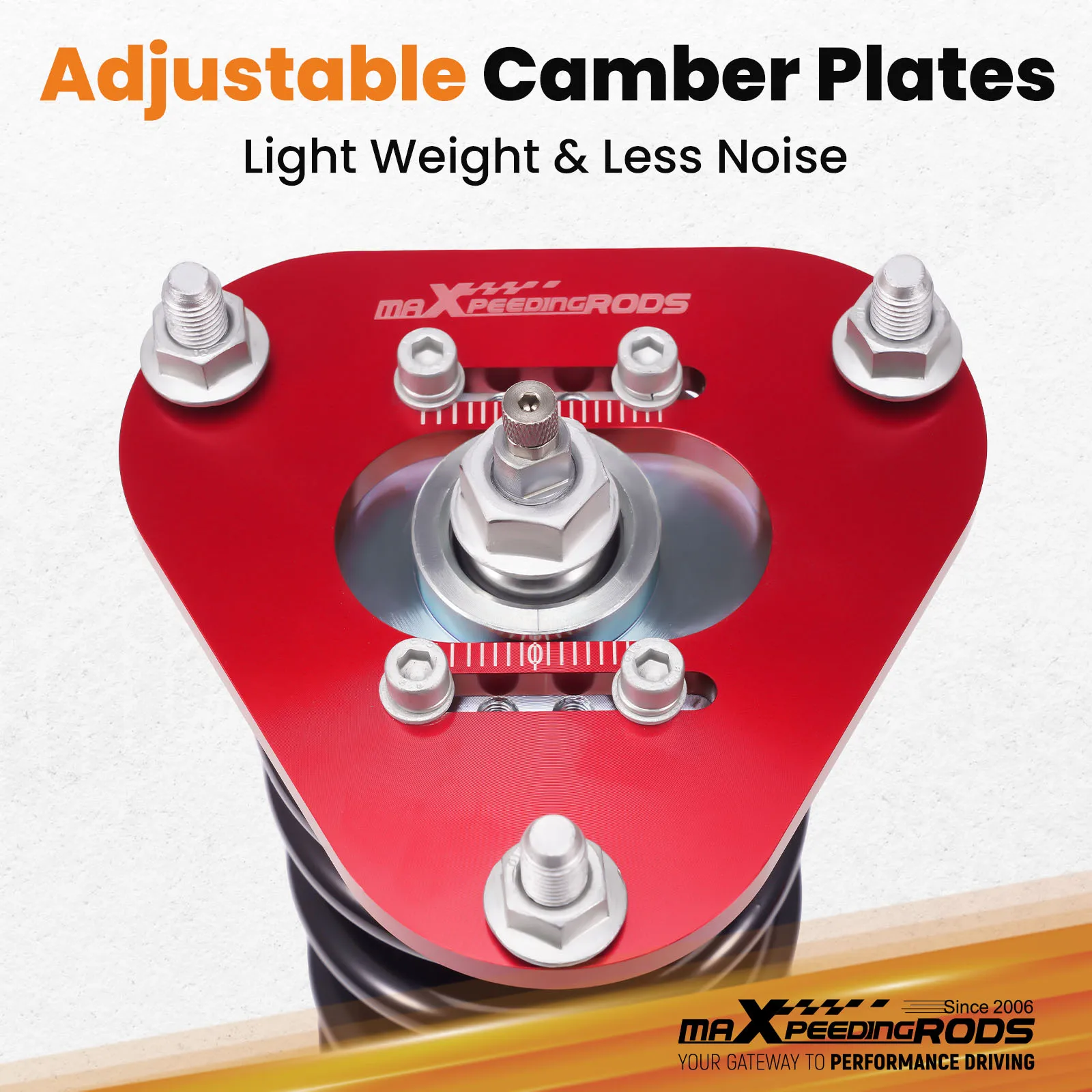 

Комплект регулируемых койловеров для Toyota Corolla E120 2001-2007 с регулировкой развала колес