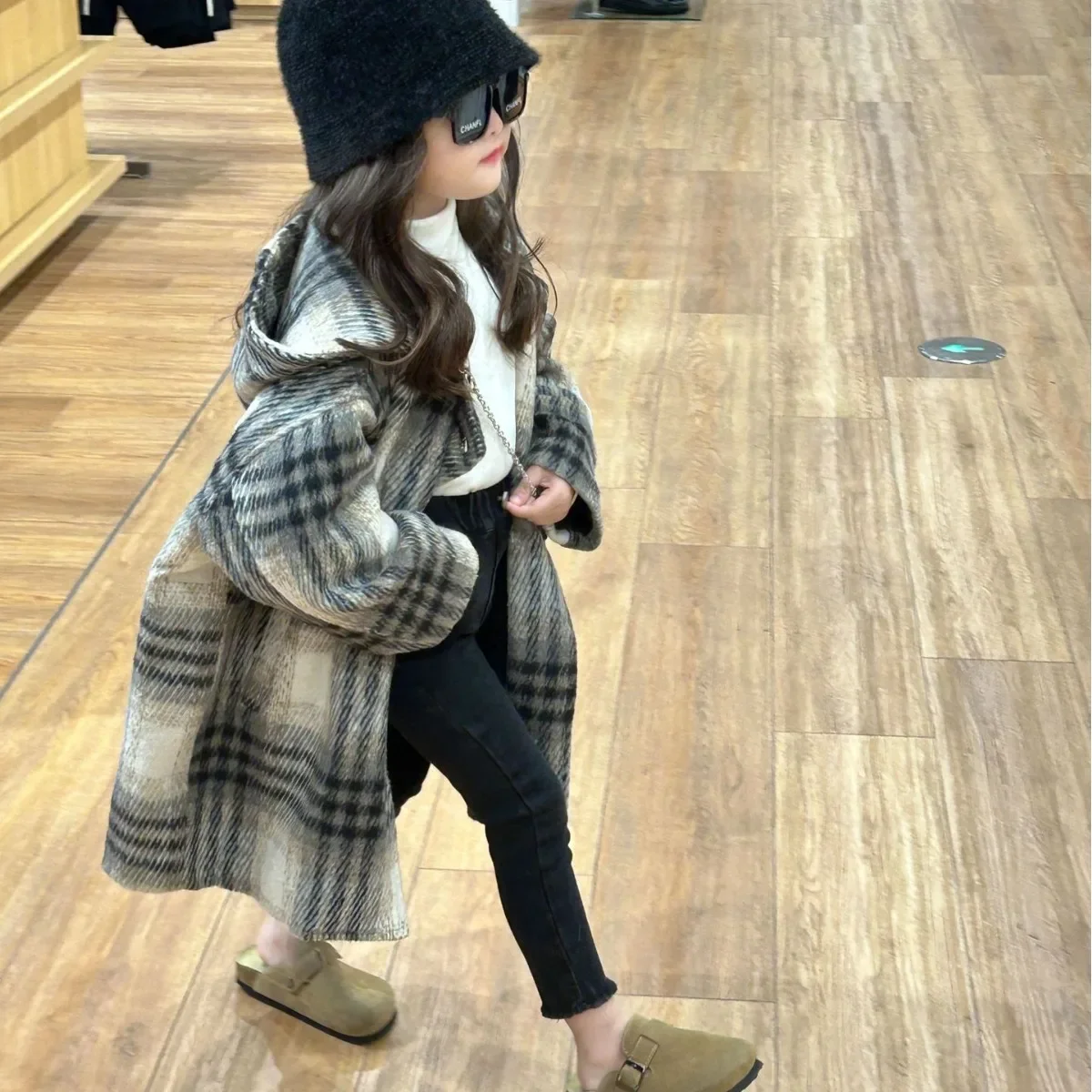 

Girl Coat Long Down Girl Long Coat Korean Children Winter Clothes Girl Solid Long Down Jacket Warm Coat Winter Clothes