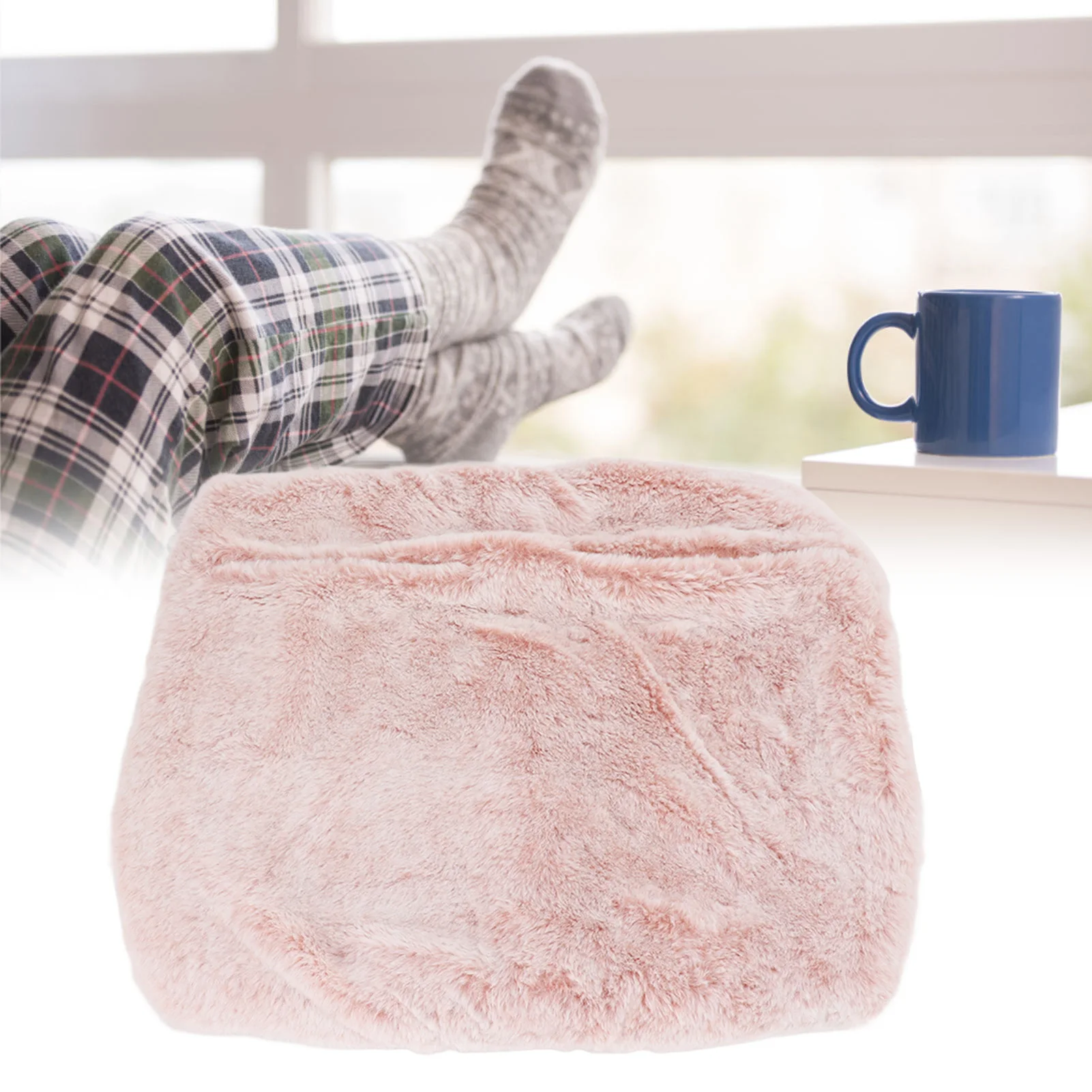 

Двусторонняя электрическая грелка для ног, моющаяся USB электрическая грелка для ног с подогревом для мужчин и женщин, стиль A