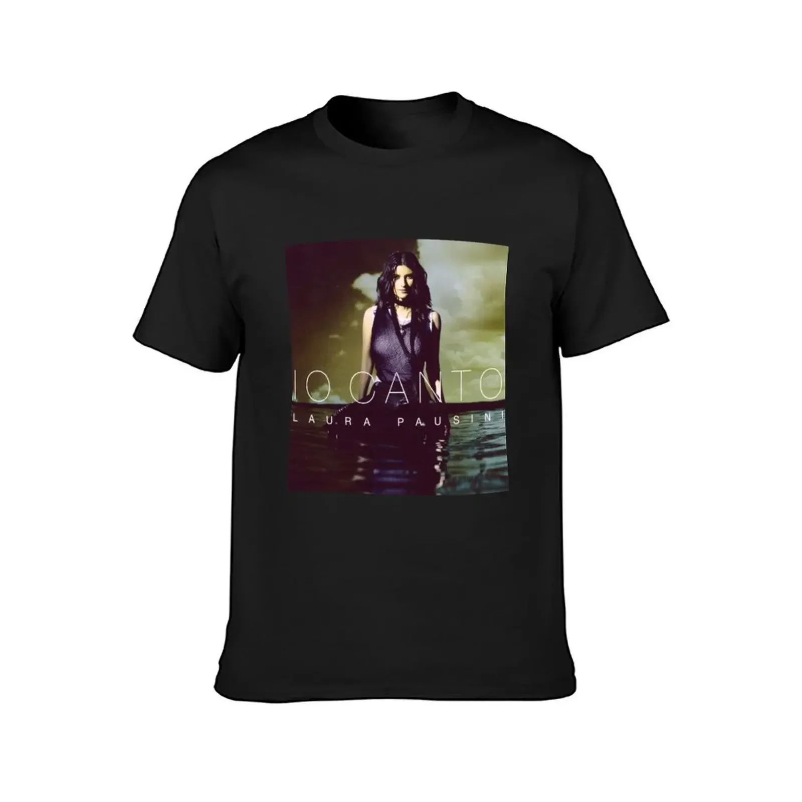 Laura Pausini io canto T-Shirt man t shirt anime tshirt men clothes