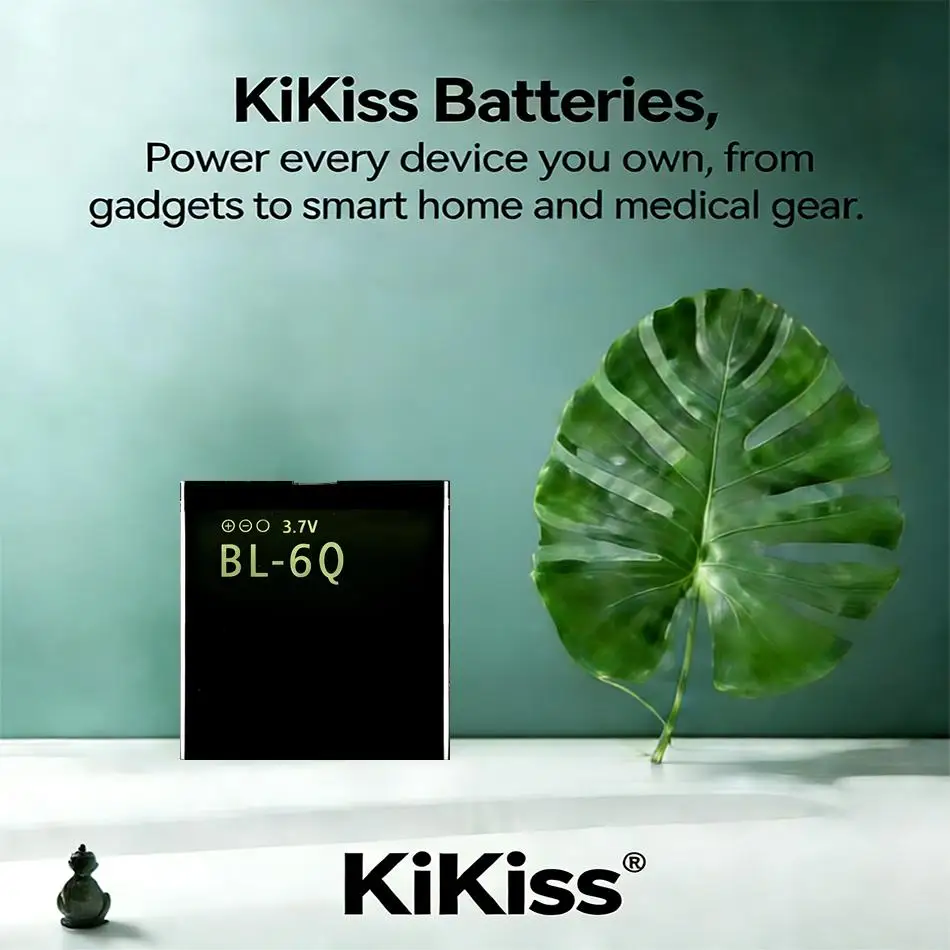 

Экологичная и надежная батарея для мобильных телефонов Nokia 6700 Classic, 7900, 6700C, 970 мАч, BL-6Q