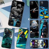 F1 Racing Fernando Alonso Case For iPhone 16 15 14 Pro Max 14 Plus 11 12 13 Pro Max Mini X XR XS Back Cover