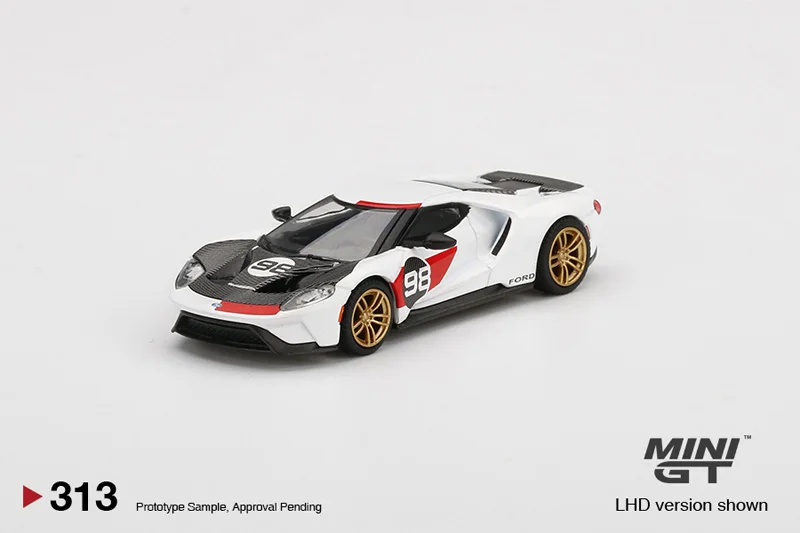 

Модель автомобиля под давлением для Ford GT 1/64 #313