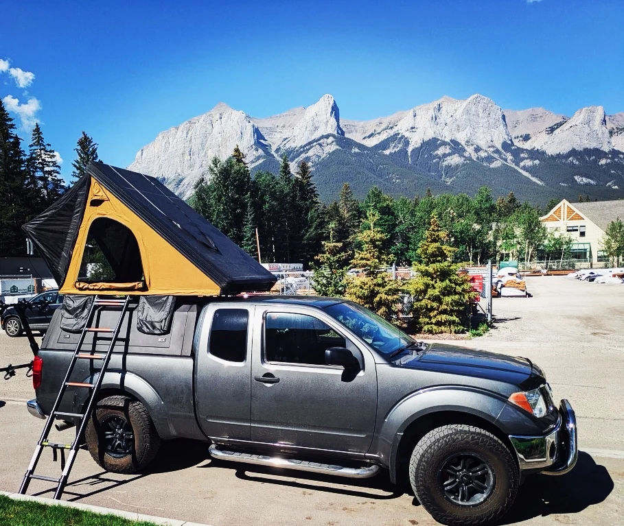 Factory Price Light Weight Slimline Rooftop Tent Aluminum Camping Car Roof Tent Hard Shell Roof Top Tent for Car