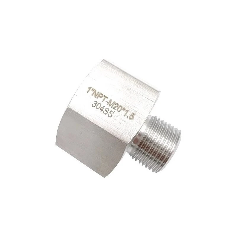 

1 "NPT «мама-папа» M201/2 "3/4" 1 "BSP NPT «папа» из нержавеющей стали 304, шестигранная переходная втулка-переходник высокого давления для манометра