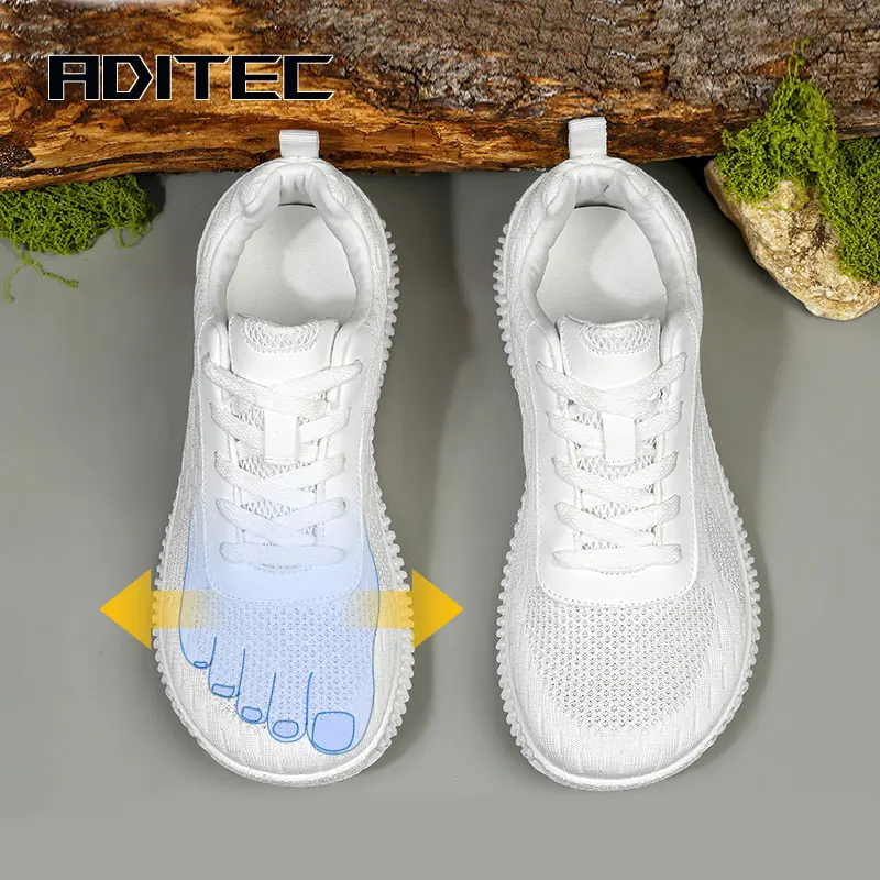 Wide-fit casual shoes - suitable for both men and women, providing comfortable foot sensation and breathable design