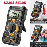 ANENG SZ304/SZ305 Digital Multimeter Auto-Ranging 6000 Counts Voltage Tester with NCV Backlight & Transistor Test