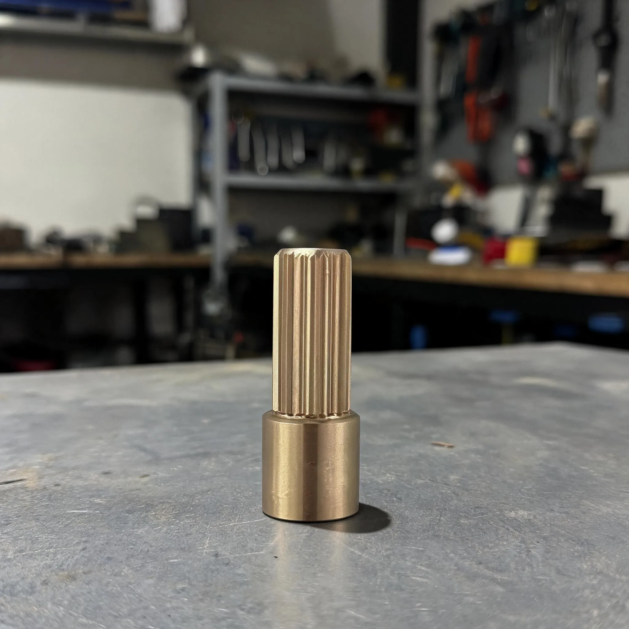 

Brass 24-Tooth 9.6mm Faucet Valve Core Extension Rod Extended Toothed Sleeve For Plumbers DIY The Length Can Be Freely Cut