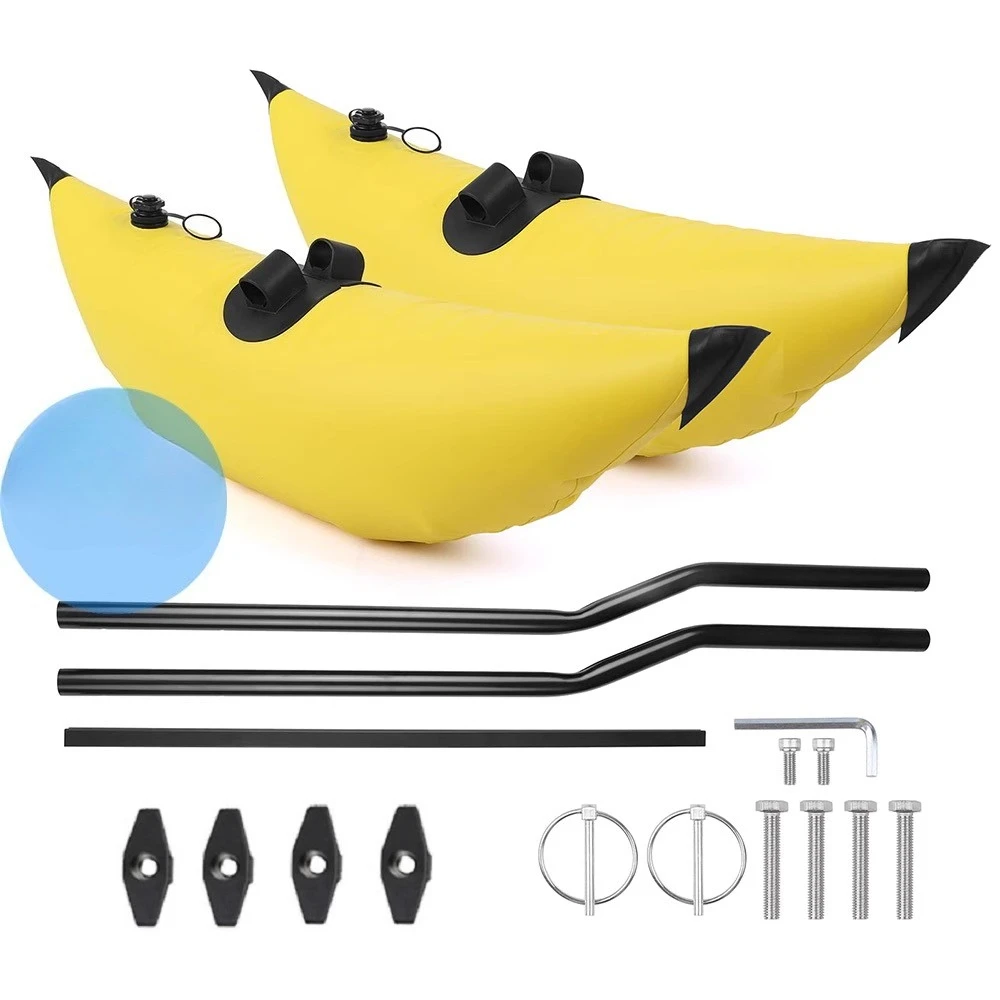 

Kayak inflatable balance outriggers pontoon canoe water rafting boat balancer paddling fishing