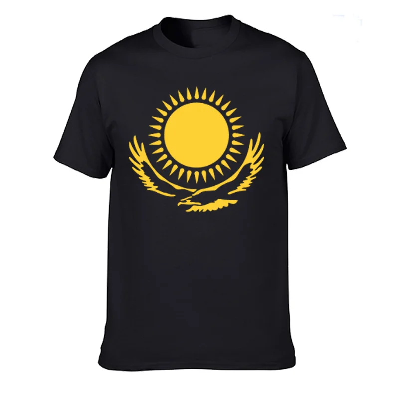 

KAZAKHSTAN t shirt kaz t-shirt nation flag kz russian kazakh country college print logo clothes Men O-Neck Cotton T Shirt Tops