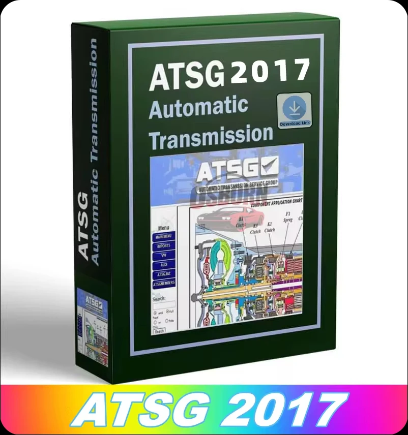 

ATSG 2017, группа обслуживания автоматической коробки передач, информация о ремонте, программное обеспечение для ремонта автомобилей, обнаружение неисправностей, ссылка atsg