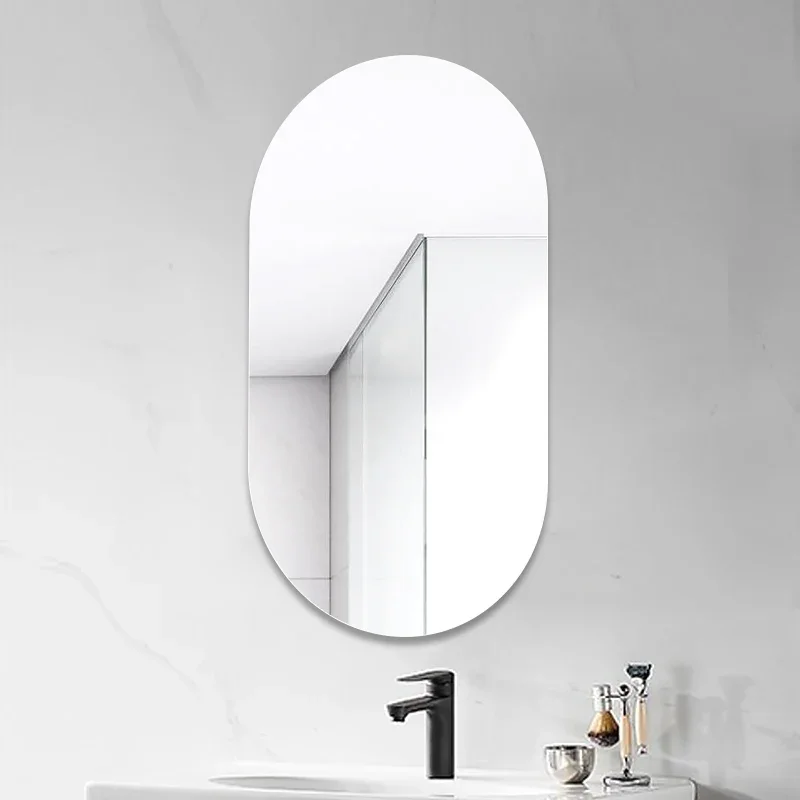 Nordic Full Body Vanity Mirror Big Aesthetic Cosmetic Shower Hairdressing Mirror Makeup Travel Espejos Bathroom Mirror Cabinet