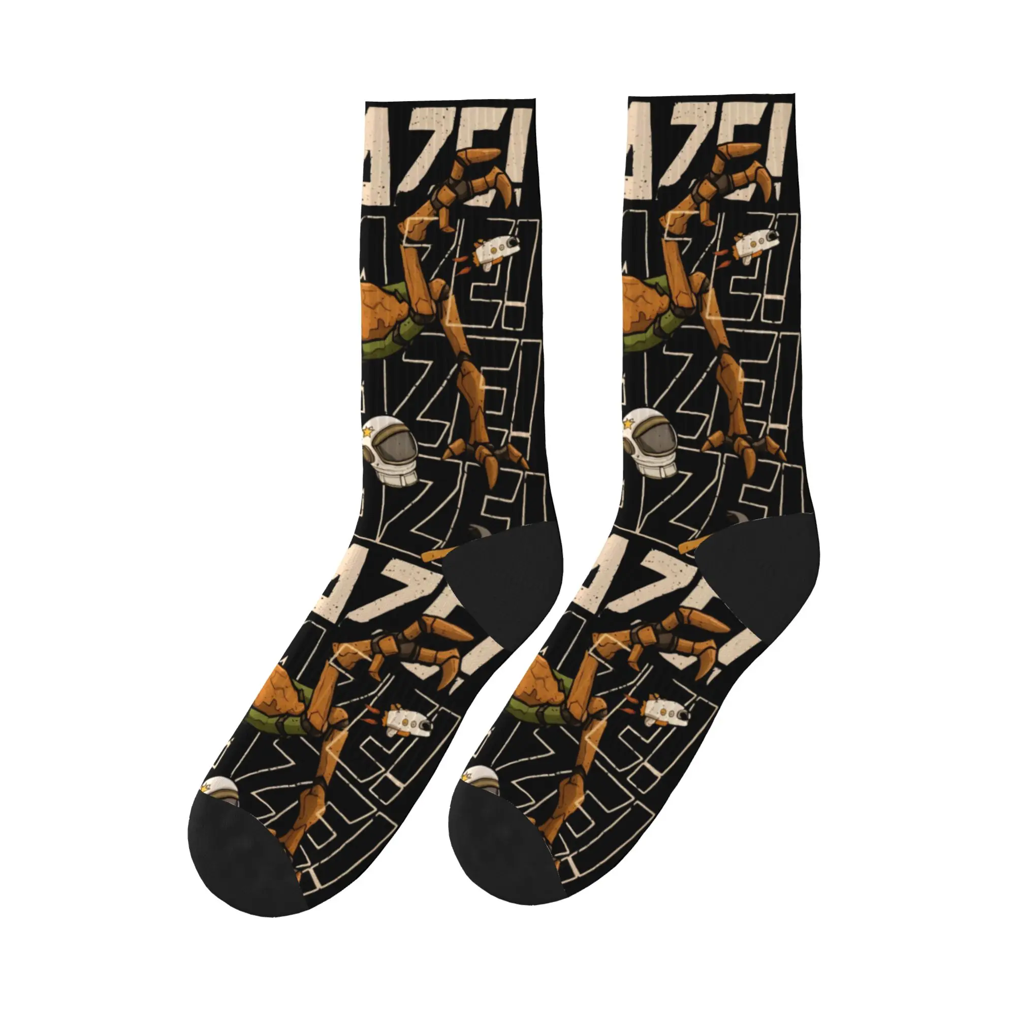Rocky Project Hail Mary Socks  Korean Stockings Autumn Non Slip Men's Socks Quality Graphic Climbing Socks