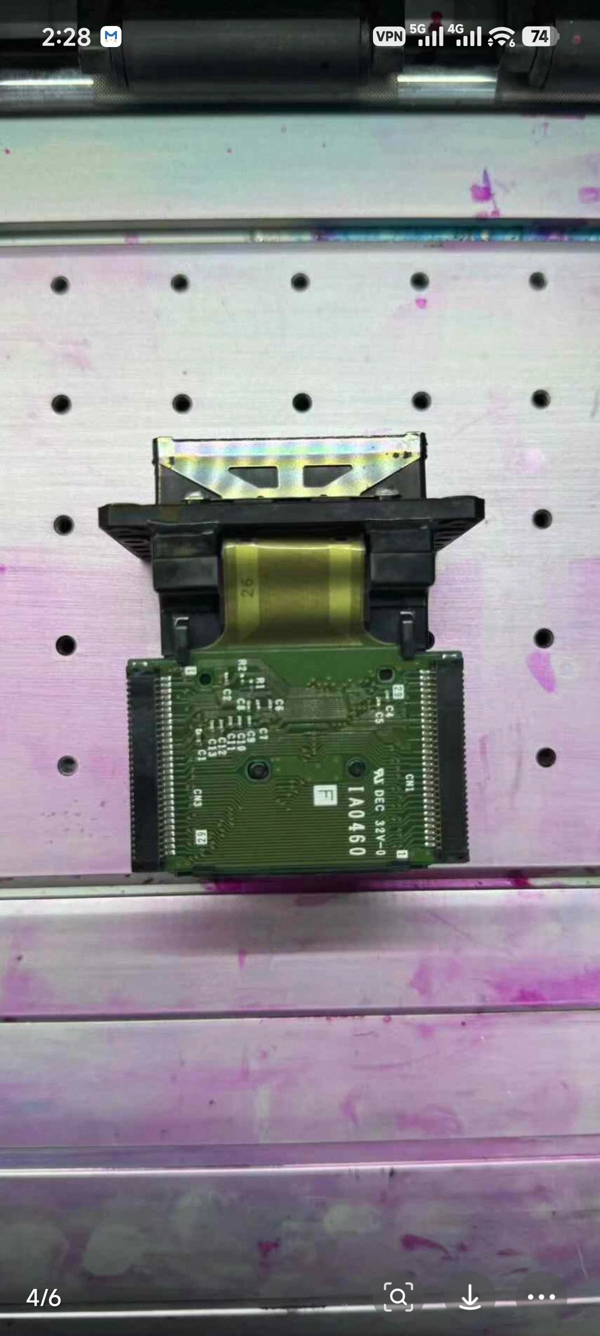 

Печатающая головка Roland DX7 для Roland 640/Bn-20, Medagraphics Jv33, Cjv150, Motog Vj1624