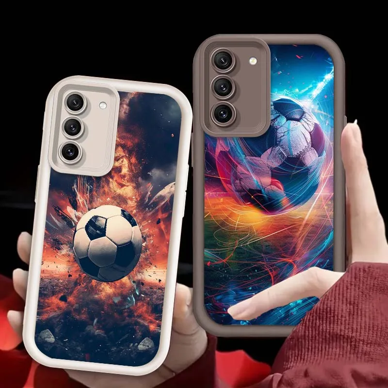 

Cool Basketball Popular Phone Case For Samsung Galaxy S25 S24 S23 S22 S21 S20 Ultra Plus FE 5G Eye Ladder Soft TPU Cover