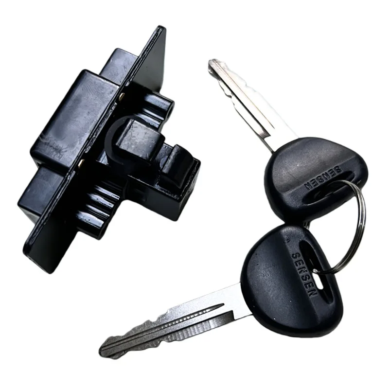 Glove Box Lock MB846665 For Mitsubishi Pajero Montero V31 V32 V33 V43 V45 1991‑1999 With 2 Keys Instrument Toolbox Lock Cylinder