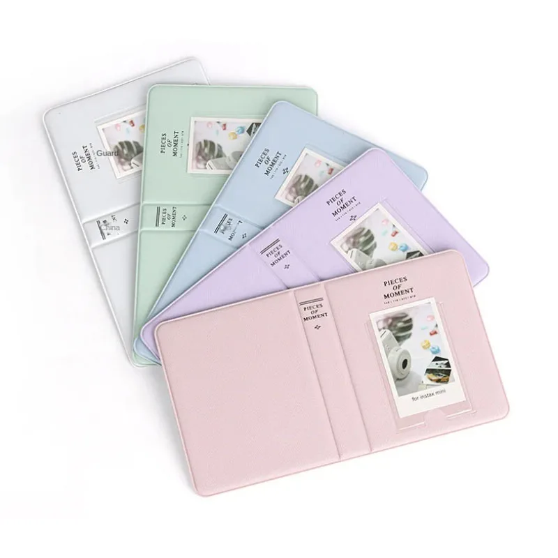 64 Pockets Photo Album Instant Camera 3 inch Pictures Storage Case Stamps Tickets Cards for Fujifilm Instax Mini 12/11/9/8