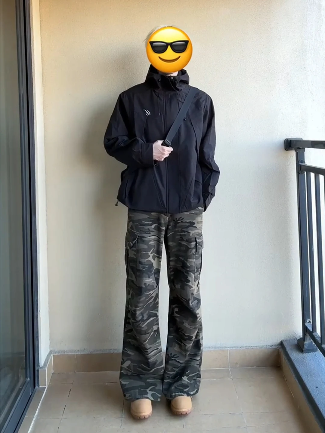 

American Workwear Camouflage Jeans Men's High Street Folded Straight Leg Wide Leg Cleanfit Flared Pants Casual Leisure