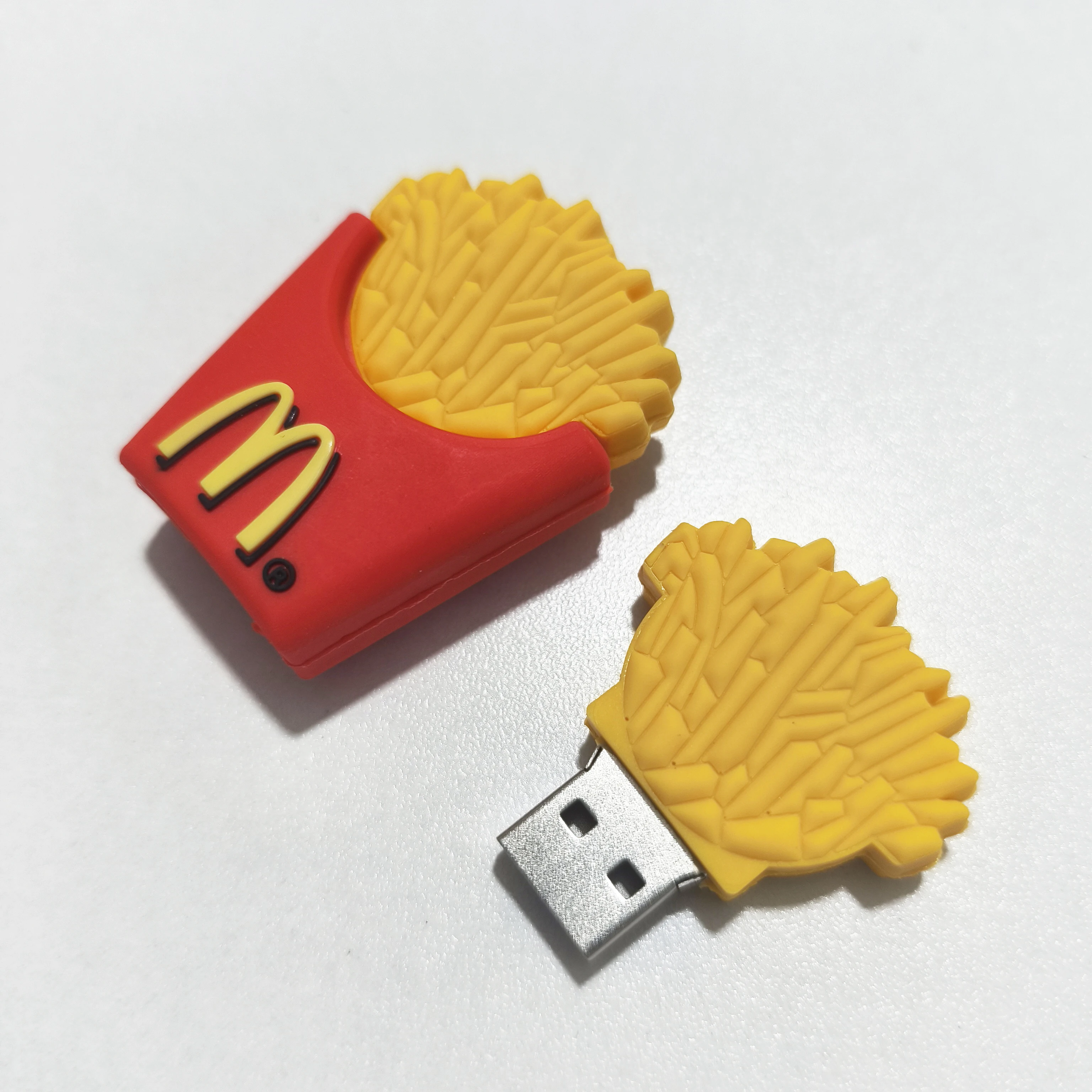 

Портативная USB-палка — дизайн картофеля фри, легкая флэш-накопитель, большая емкость, компактная и прочная, USB-накопитель для студентов