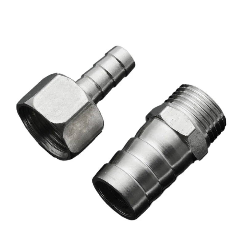 

1/4 дюйма, 3/8 дюйма, 1/2 дюйма, BSPP, наружная резьба x 8, 10, 12, 14, 16, 19 мм, штуцер для шланга, соединитель для фитинга из нержавеющей стали 201 для дома и сада