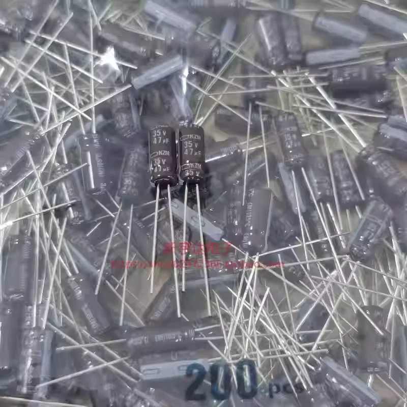 10-100PCS 35V47UF 5X11 Japanese Black Diamond KZM imported original high-frequency low resistance electrolytic capacitor 47UF35V