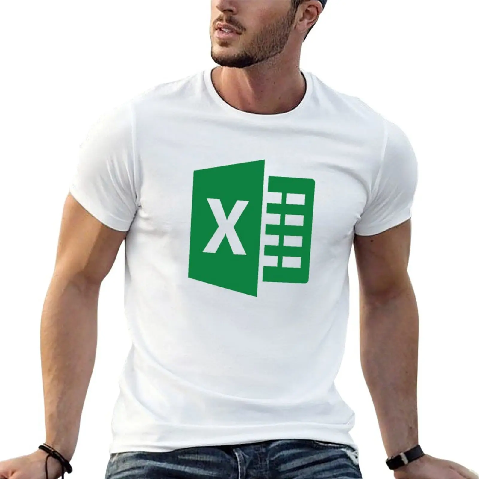 Excel T-Shirt cotton t shirts high quality man t shirts graphic t shirts designer T-Shirt